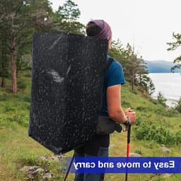 Grote waszakken met rits en labels - 105L stevige opbergzakken voor kleding, reizen en verhuizing (2 stuks) — thumbnail 4