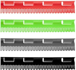 Dailygoods- Sokkendroger Compact - Wasrek - Multifunctioneel Droogrek - Winddicht - Sokkenhouder - Kunststof 32x5 cm — thumbnail 1