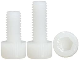 Dailygoods- Nylon Schroeven M12x30mm - Inbus Schroevenset - Kunststof - Slijtvast - Corrosiebestendig - 8 Stuks - Inbusschroeven — thumbnail 1