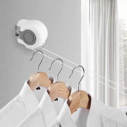 SOUQONE- Waslijn Intrekbaar - Dubbele Lijn - Wandgemonteerd - Ruimtebesparend - 26 Meter Droogtijd - Voor Binnen/Buiten - Drooglijn — thumbnail 3