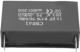 Dailygoods - CBB61 Condensator - Startcondensator Ventilatormotor - 350VAC 10UF - 2 Pin - Compact en Praktisch - Voor Ventilators en Motoren — thumbnail 4