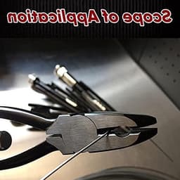 Draadknijpers voor het draaien van draad, 6 inch, gemaakt van koolstofstaal, met vergrendelingsmechanisme en veerherstel voor stevige grip — thumbnail 1