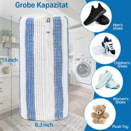 2 stuks, 360 graden reiniging, upgrade waszak, schoenen voor sneakers, afsluitbare ritssluiting — thumbnail 3