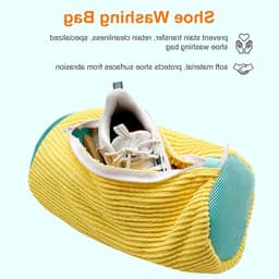 Waszak voor schoenen - Herbruikbare waszak met ritssluiting voor gymschoenen en tennisschoenen, ideaal voor de wasmachine — thumbnail 3