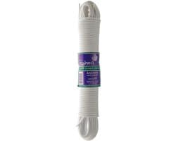 PVC Kledinglijnen - Waslijnen Polyester - Kleding Droge - Stevig Polyesterhars - 30 Meter - Wit