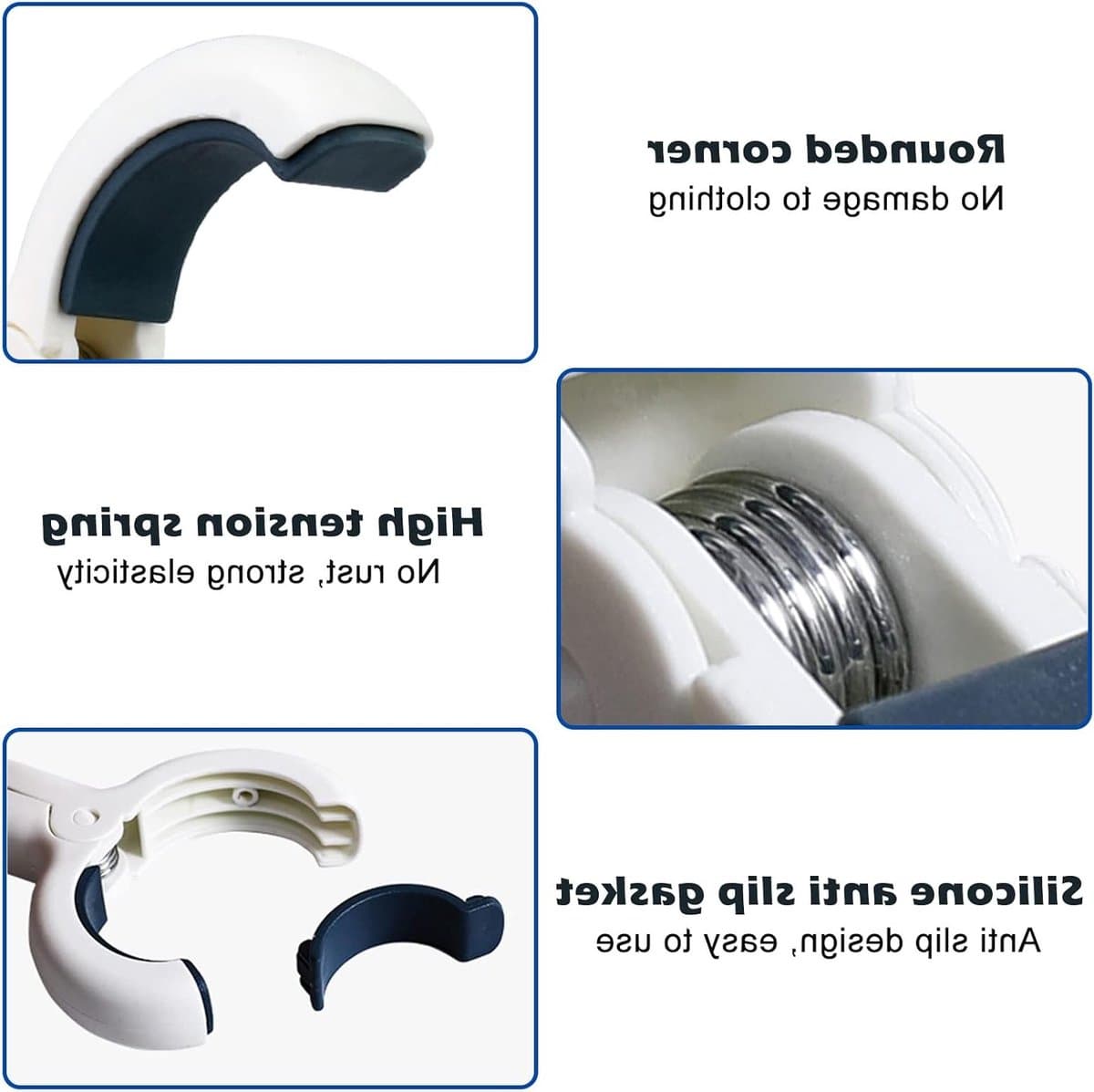 Grote Kledingknijpers voor Handdoeken, Winddichte Clips voor Strandstoelen en Wassen, Ideaal voor Badhanddoeken en Bedlinnen — afbeelding 1