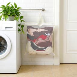 Grote Mesh Waszakken voor Wasmachine, Delicate Lingerie en Kleding, Duurzaam en Zacht met Rits Sluiting, 45x45cm, Bescherming voor Kleding tijdens het Wassen — thumbnail 4