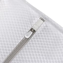 Set van 5 Grote Wasnetten 60 x 60 cm, Waszak met Rits, Bescherming voor Fijne Was, Sokken, Blouses en Truien, Wit — thumbnail 4