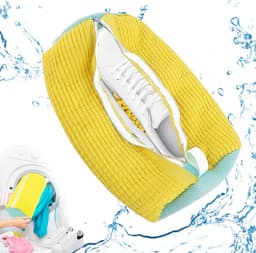 Waszak Schoenen Herbruikbaar - Waszak met Rits - Waszakken voor Wasgoed - Wasnet - Waszak Groot - Geschikt voor Wasmachine — thumbnail 1