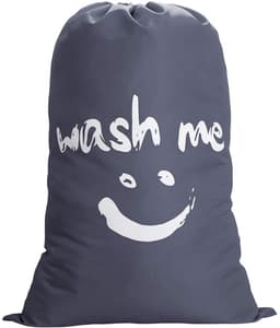 Vouwbare Waszak voor Vuilnis - 120L Reiswasmand Grijs — thumbnail 1