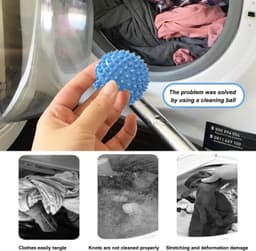 Set van 9 Herbruikbare Wasballen voor de Wasmachine — thumbnail 4