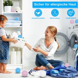 Set van 6 Herbruikbare Droogballen voor Wasmachine — thumbnail 3