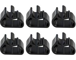 Set van 6 Wisserarm Clips voor Peugeot en Citroën