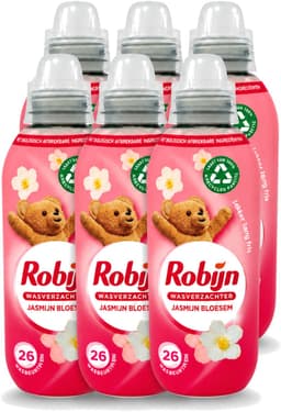 6 x Robijn – Wasverzachter – Jasmijn Bloesem – 650 ml - Voordeelverpakking - 6 stuks — thumbnail 1