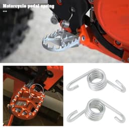 Voetsteun Gegalvaniseerd - Voetsteunen Motorcross - Voetsteun 1 Paar - Compatibel met 125-530 EXC/EXC-F - Geschikt voor Husqvarna Tc65 2017-2018 - Lichtgewicht 20g - Motorsteunen — thumbnail 4