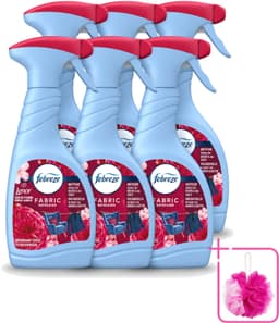 6 x Febreze – Textielspray – Robijn Jasmijn – 500 ml - Bulkverpakking - Textielverfrisser - Douchemop - Textielgeur — thumbnail 1