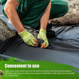 Grondankers 150 x 40 mm - Gegalvaniseerd - Roestvrij en duurzaam - Perfect voor tuin en camping - ShopVlot — thumbnail 4