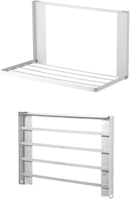 Magnetische Plank Voor De Wasmachine - Opvouwbaar Wasrek - Wasmachine-Organizer Voor Handdoeken En Kleerhangers — thumbnail 2