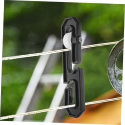 2 Stuks Verstelbare Plastic Kledinglijn Separator Spreader Pulley Heavy Duty Kledinglijn Splitter voor Efficiënt Droogproces — thumbnail 4