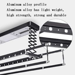Drying Rack Electric Drying Rack Household Cooling Drying Pile Fully Automatic Balcony Lift Drying Pile - ShopVlot — thumbnail 5