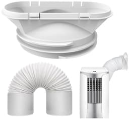 Koppelstuk Mobiele Airco Afvoerslang Met Airco slang 150Cm - Voor Ø13-15cm Afvoerslang Airco Slang - Airco Slang Koppeling - Airconditioning Slangkoppelin - Interface Afvoerslang - Universele Afvoerslangadapter Voor Ventilatie En Koelsystemen — thumbnail 1