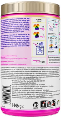 Vanish Oxi Action - Vlekkenverwijderaar - Wasbooster - Gekleurde Was - 1.45 KG — thumbnail 5