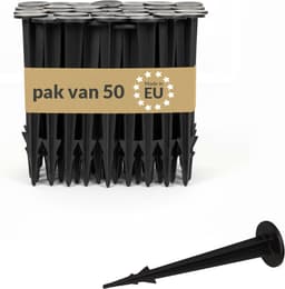 Grondankers 50 x 25 mm - Kunststof - UV-bestendig - Bevestiging voor onkruiddoek en tuindoek - ShopVlot — thumbnail 1
