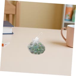 Opbergzakjes - Netzakjes - Kleine Spullen Opbergen - Met Trekkoord - 100 Stuks - Wit — thumbnail 2