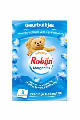 Robijn Geurbuiltjes Intense 3 stuks per verpakking - Voordeelverpakking - 2 stuks - Geur in kleding - Frisheid in kleding — thumbnail 4