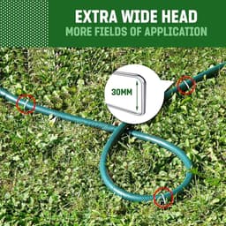Thijox - GardenGloss Anti-Roest Stalen Grondankers (50 Stuks) - Stevige Grondankers 150mm voor Tuin, Camping, Onkruidmat en Schutting - Ø3mm, 25mm Bre — thumbnail 3