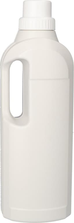 6 x Gerecyclede Ovale Fles 1000ml met Doseerdop & Wasbol- Gerecycled HDPE Kunststof - Onbreekbaar - ca. 70% minder Co2 uitstoot door gerecycled materiaal - 6 stuks — thumbnail 5