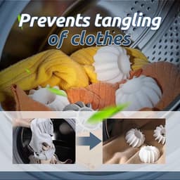 10 pcs dryer balls, clothes dryer balls, reusable dryer balls, reduce drying time by 25%, hypoallergenic and environmentally friendly, less static and creasing — thumbnail 4