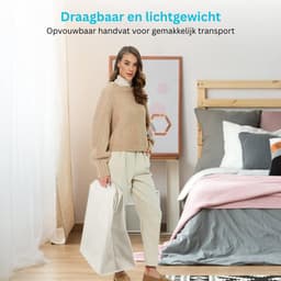 Swiphi® Wasmand - Wassorteerder - Wasbox - 40x30x55cm - Wit — thumbnail 4
