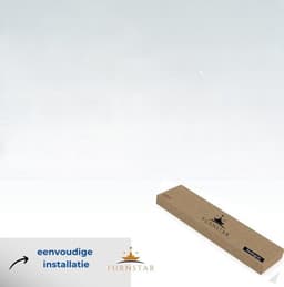 FurnStar Droogrek - Droogmolen met 3 Draaibare Armen - 4 Poten - Voor Binnen - Roestvrij Staal - Voor Maximaal 27 Kledingstukken - 150 cm Hoog - Blauw Zilver - LLR510Q01 — thumbnail 2