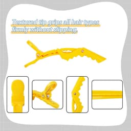 10 Stuks Professionele Krokodillenhaarclips voor Styling en Knippen — thumbnail 2