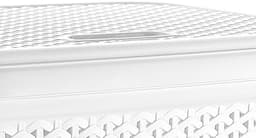 Witte plastic wasmand – 55 liter — thumbnail 2