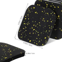 Wasmachine Dempers - Trillingsdempers - Apparaat Stabiliseren - Universeel Formaat - 8 Stuks - Zwart — thumbnail 5