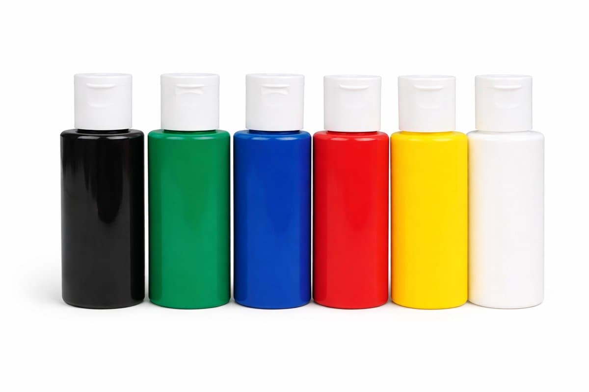 Südor Textielverf Set - 6 levendige kleuren, 60 ml per flesje - Machinewasbaar — afbeelding 1