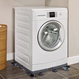 ACXIN Verstelbaar Onderstel 8 Voeten Met 4 Wielen 45-75 cm Sokkels Voor Wasmachine Koelkast — thumbnail 3