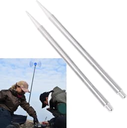 Draadantenne Grondanker, Aluminiumlegering 2 Stuks, Buitenanker voor Korte Verticale Antennes - SWR-optimalisatie — thumbnail 2