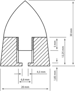 Set van 4 Trillingsdempers Onder Luidsprekers en Hifi Apparatuur - Hoogte Verstelbaar — thumbnail 4