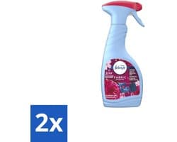 2 x Febreze – Textielspray – Robijn Jasmijn – 500 ml - Textielverfrisser - Textielgeur - Geurverwijdering - Jasmijngeur - Robijngeur