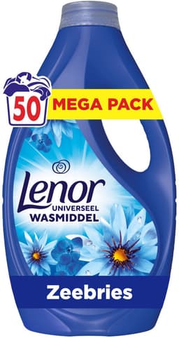 Lenor Vloeibaar Wasmiddel Zeebries 50 Wasbeurten - 2250 ml — thumbnail 2