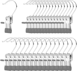 Clips voor Kleding en Schoenen - Roestvrijstalen Haakjes - 30 Stuks — thumbnail 1