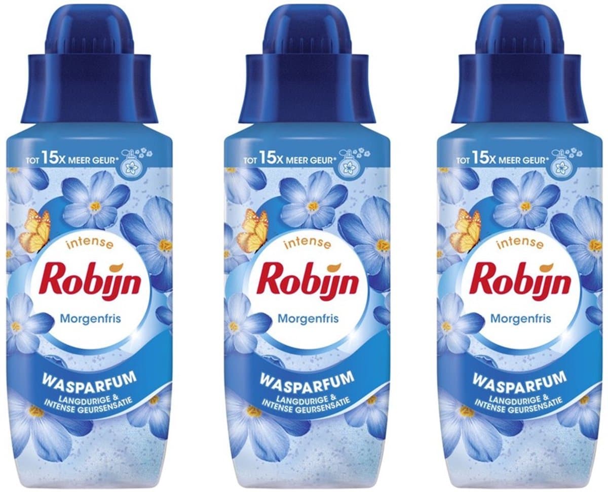 Robijn Wasparfum - Morgenfris - 3 x 342 ml Voordeelverpakking — afbeelding 1