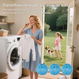 Maxenza Wasballen voor wasmachine - 24 stuks - Anti-pluis - Wasbollen - Anti haar - Ook geschikt voor dierenharen — thumbnail 2