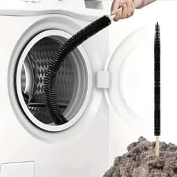 Lange Flexibele Pluizenborstel voor Wasdrogers, Koelkasten & Meer – Pluisvanger - Koelkastspoelborstel - 70 cm – Verhoog de Veiligheid & Efficiëntie — thumbnail 1