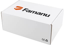 Famanu - Inklapbaar harmonica droogrek van gelegeerd staal voor binnen, kleding, chroom — thumbnail 3