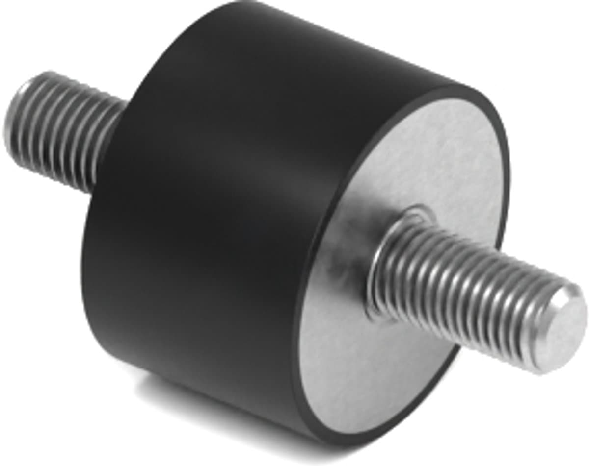 Rubbermagazijn - Trillingsdemper Type A 30x20mm - M8 - Set 10 stuks — afbeelding 1