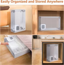 RFWR® Draagbare Elektrische Wasdroger met Grote Capaciteit - 170 cm, 1500 W, Sneldrogend Design — thumbnail 4